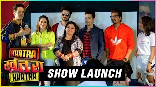 Khatra Khatra Khatra Show Launch  Bharti Singh Anita Hassanandani Aly Goni Aditya Narayan [upl. by Chil]