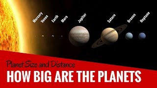 How Big Are Our Planets  Planet Size Comparison Explained With The Help of Fruits [upl. by Anisamoht]