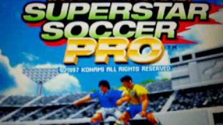 INTRO  International Superstar Soccer Pro on the PlayStation [upl. by Reteid]