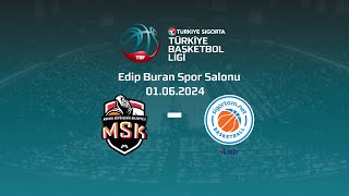 Mersin Büyükşehir Belediyesi – Sigortam NET Türkiye Sigorta TBL Playoff Final [upl. by Oza]