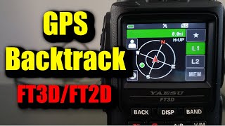 How to use the FT3D Backtrack GPS Function  FT2D [upl. by Hasty]