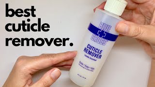 How to Use Blue Cross Cuticle Remover Product Spotlight [upl. by Eanahc]