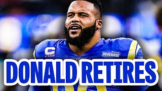 quotThank God Hes Retiringquot  Lofa Tatupu Reacts To Aaron Donald Retiring [upl. by Joya]