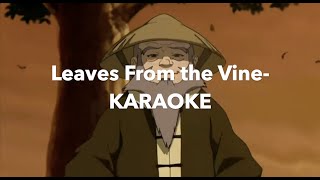 Leaves From the Vine Little Soldier Boy KARAOKE extended version  instrumental  backing track [upl. by Iadahs60]