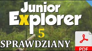 Sprawdziany JUNIOR EXPLORER 5 TESTY PDF [upl. by Alrick]