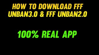 how to download fffunban20  how to download fffunban30 [upl. by Anitap]