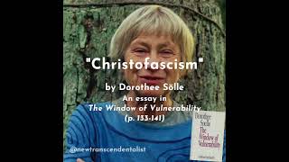 Christofascism by Dorothee Sölle [upl. by Cony]