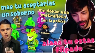 JAJAJAJA Preguntas incómodas al nuevo POLICÍA 👮‍♀️ ARKEANO el rosque  un SOBORNITO RICO 🤣 [upl. by Ahsyat]