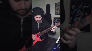 Thunderstruck riff alternate picking guitar acdc thunderstruck rock [upl. by Duval]