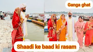 Shaadi ke baad ke khas rasam  Ekta Arpit ki Shaadi ke baad 😱📿🙏🏻 bebrightbro shaadi viralvideo [upl. by Maleen470]