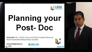 Planning your Postdoctoral Research [upl. by Ahsei]