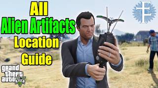 Epsilon All Alien Artifacts Locations  GTA 5 Story Mode [upl. by Grosvenor]