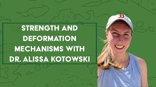 Strength and Deformation Mechanisms of AmphiboleRich Rocks with Dr Alissa Kotowski [upl. by Trebbor844]