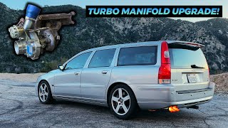 A Japanese Turbo Manifold for My Swedish Volvo V70R [upl. by Fleta570]