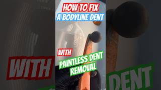 Watch this DENT Disappear Using Paintless Dent Repair Techniques [upl. by Atteve417]