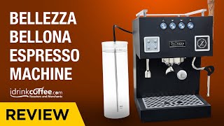 Bellezza Bellona Dual Boiler Compact Espresso Machine [upl. by Seiber]