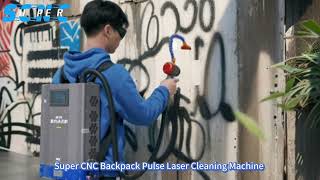 Backpack laser cleaning machinelasercleaningmachine1000w lasercleaner lasercleaningmetal [upl. by Christina402]