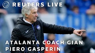 LIVE Atalanta coach Gian Piero Gasperini holds press conference ahead of UEFA Super Cup [upl. by Ailemac]