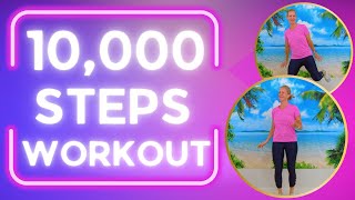 10000 Steps Walking Workout Challenge to Burn Fat and Get Fit [upl. by Lux]