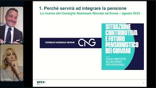 Webinar BPER Banca  Previdenza complementare 5 motivi per aprire un fondo pensione ai propri figli [upl. by Nomor]