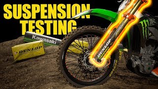 Supercross The Game 2  Suspension Test [upl. by Perkins]