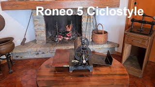 Old mimeograph Roneo 5 from 1910 and how to use it to do some copies Video N° 140 [upl. by Llehcam346]