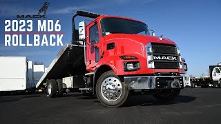 2023 MACK MD6 ROLLBACK TRUCK [upl. by Diandre68]