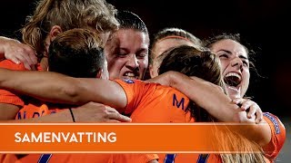 Highlights België  OranjeLeeuwinnen 2472017 [upl. by Enaej]