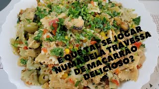 RÁPIDO E FÁCIL MACARRÃO COM MEXILHÃO E ATUM [upl. by Casandra]