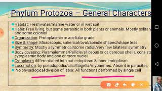 Phylum Protozoa  General Characters and Classification [upl. by Ominoreg37]