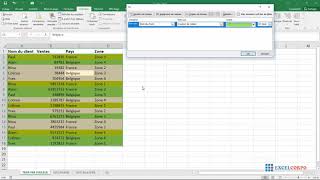 01 Comment trier les cellules par couleur sur Excel [upl. by Nyladam843]