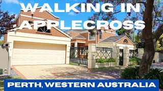 WALKING IN APPLECROSS PERTH WESTERN AUSTRALIA [upl. by Euqcaj]