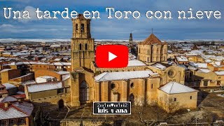 A vista de dron Toro con nieve [upl. by Brenza267]