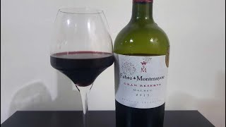 0472  Vinho Fabre Montmayou Gran Reserva Malbec 2019 vinho vino wine [upl. by Boulanger]