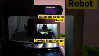 Automatic Cooking Robot  NOSH  Cooking Homestyle Matar Paneer  Euphotic Labs😋😋 [upl. by Adiana]