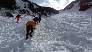 Tuckerman Ravine 5 215 my 62nd Birthday [upl. by Odnanref]