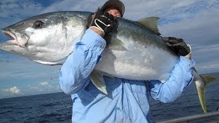 Three Kings New Zealand  Monster Kingfish Bass amp Broadbill Swordfish aboard Enchanter [upl. by Yroj298]