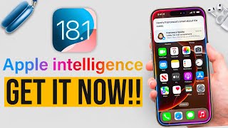 APPLE INTELLIGENCE UPDATE IS HERE iOS 181 IS PACKED WITH FEATURES [upl. by Averir]