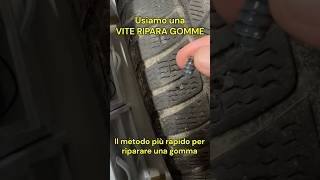 metodo sicuro e veloce per riparare una gomma forata con una quotVite Ripara Gommequot [upl. by Kaylee602]