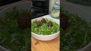 Arugula Salad w Falafel [upl. by Cerracchio]