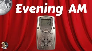 Sangean DT210 Portable Radio Evening AM [upl. by Carola]