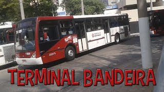 Terminal Bandeira  Movimentação de Ônibus 03 [upl. by Notecnirp]