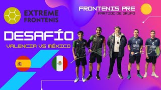 MÉXICO vs ESPAÑA  Frontenis Preolímpico Masculino  Partido 2 Gran Premio Internacional CV 2023 [upl. by Ettesoj]