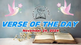 VERSE OF THE DAY NOVEMBER 24 2024 [upl. by Edmund69]