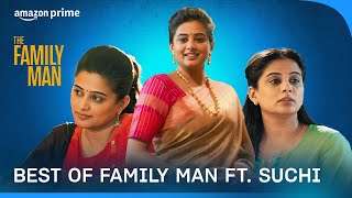 Best Of Suchi  The Family Man  Priyamani Manoj Bajpayee Sharib Hashmi  Prime Video India [upl. by Anawyt]