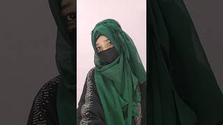 Beautiful hijab tutorialshorts youtubeshorts ytshorts viralvideoeasyhijabtutorial hijabstyle [upl. by Azzil525]