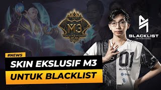 MOONTON AKHIRNYA KABULKAN SKIN EKSLUSIF M3 UNTUK ESTES DARI TEAM BLACKLIST INTERNATIONAL [upl. by Nasas902]