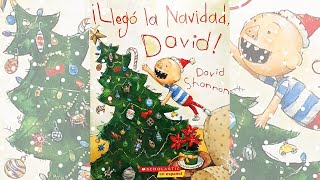 LLEGÓ LA NAVIDAD DAVID  David Shannon  Cuento infantil [upl. by Thorstein]