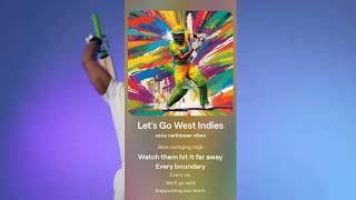 ICC Cricket World Cup 2024  West Indies Theme Song  De Wiser Man [upl. by Tharp]