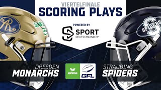 Dresden Monarchs vs Straubing Spiders  Highlights  ERIMA GFL Viertelfinale  SDTV Football [upl. by Winifred]